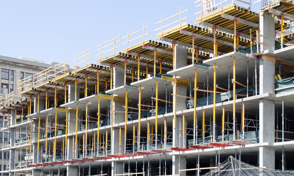 Shoring and Formwork on a Cantilevered Balcony Deck Largo Concrete, Inc.