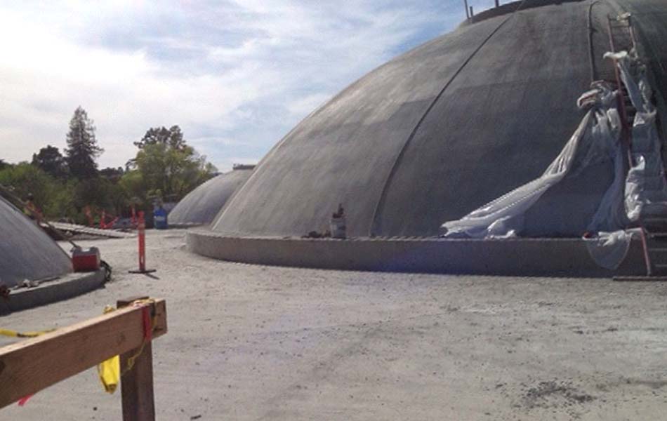concrete domes