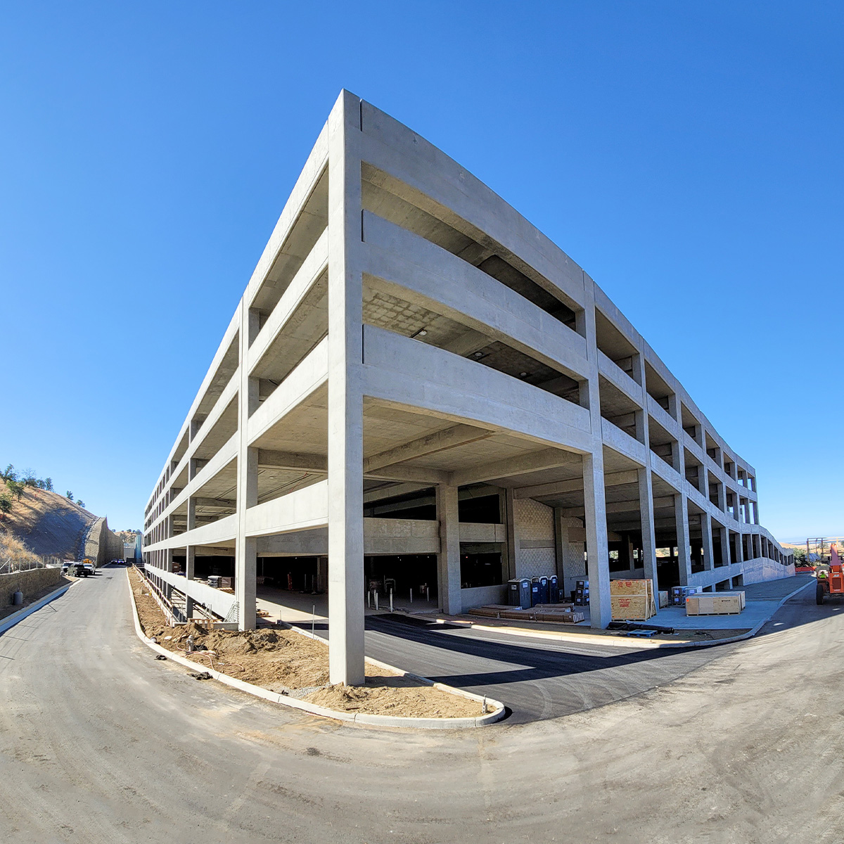 Table Mtn. Casino Parking Structure Largo Concrete