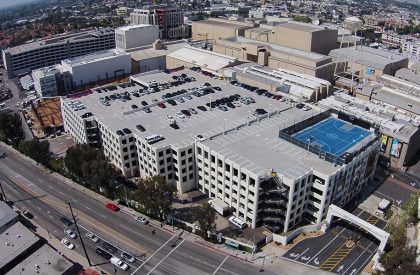 Aerial View of Completed Structure